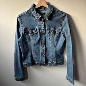 Y2K Squeeze Blue Jean Jacket